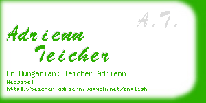 adrienn teicher business card